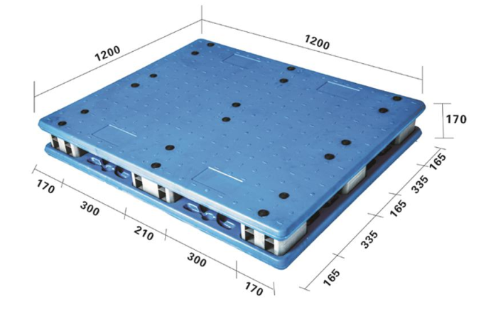 Blow molding  pallet