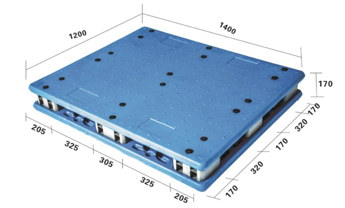 Blow molding  pallet