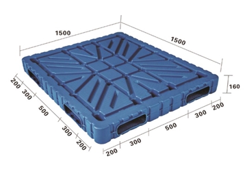 Blow molding  pallet